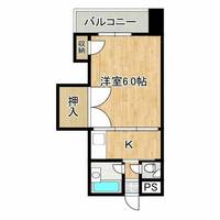 Collection中崎Ⅰの間取り