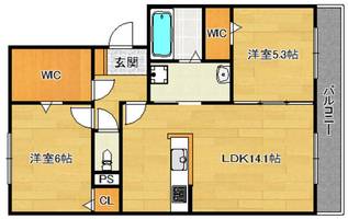 サンライズ202の間取り