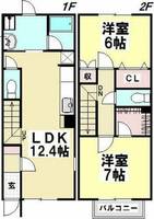 物件の間取り画像