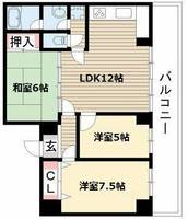 物件の間取り画像