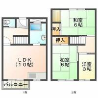 松が丘住宅12号棟の間取り