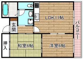 物件の間取り画像