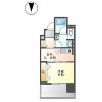 さくらHills ROKUBAN Platinum Residence605の間取り