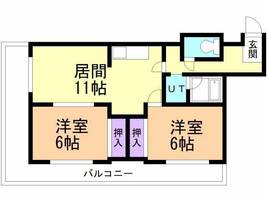 物件の間取り画像