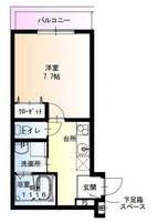 大阪府大東市野崎1丁目(アパート)の賃貸物件の間取り