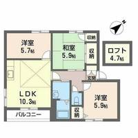 グリーンタウン國本E棟0201の間取り