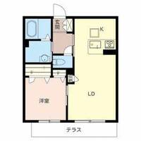 シャーメゾン プランドールK0101の間取り