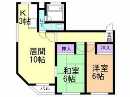 物件の間取り画像