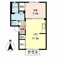 物件の間取り画像