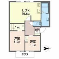 シティライフ B・C棟C103の間取り