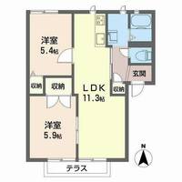 物件の間取り画像