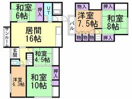 物件の間取り画像