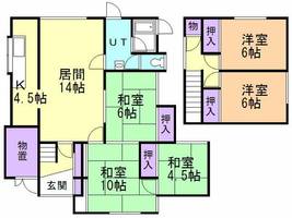 物件の間取り画像