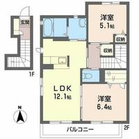 物件の間取り画像