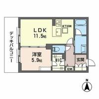 シャーメゾン ネクサス0103の間取り