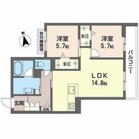 物件の間取り画像