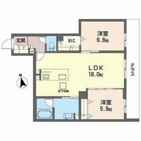 物件の間取り画像
