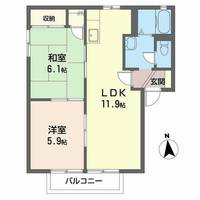 物件の間取り画像