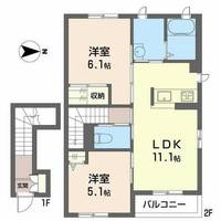 物件の間取り画像