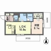 シャーメゾン Leaf0103の間取り
