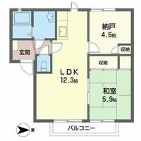 コート ジュネス0103の間取り