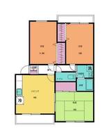 プレステージ芦屋301の間取り