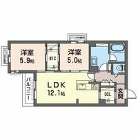 物件の間取り画像