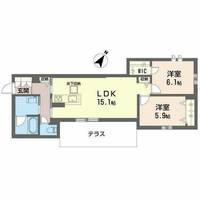 物件の間取り画像