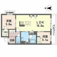 物件の間取り画像