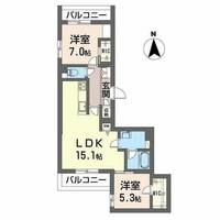 物件の間取り画像