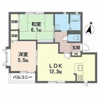 物件の間取り画像