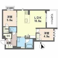 物件の間取り画像