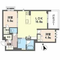 物件の間取り画像