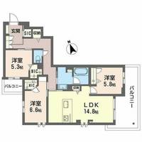 物件の間取り画像