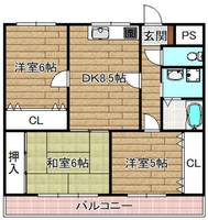 物件の間取り画像