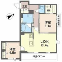 物件の間取り画像