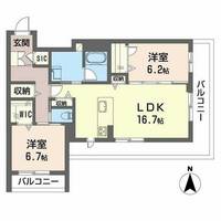 物件の間取り画像