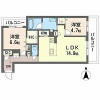 物件の間取り画像