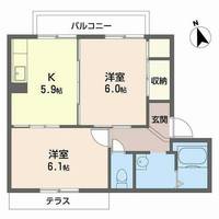 物件の間取り画像