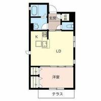 シャーメゾン パークサイド0101の間取り
