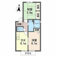 ラ・メール0101の間取り