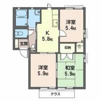 物件の間取り画像