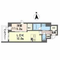 ロイヤルパークヒルズ上町0803の間取り