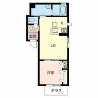 シャーメゾン 暁0102の間取り