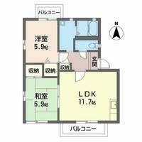 物件の間取り画像