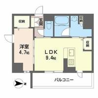 ペスカード別院0305の間取り