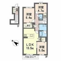 サワーソレアードB0202の間取り