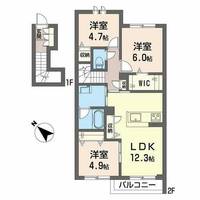 物件の間取り画像