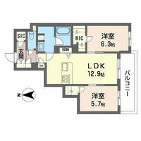 物件の間取り画像