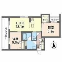 物件の間取り画像